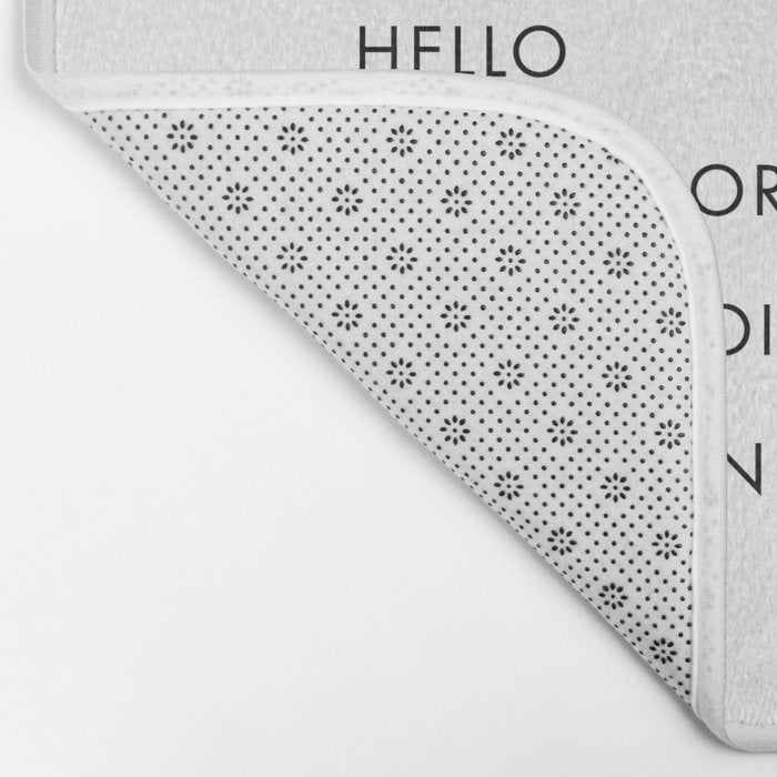Just In Case No One Told You Today, Hello, Good Morning, Youâre Doing Great â¦ Nice Butt Bath Mat Gallery Image 2
