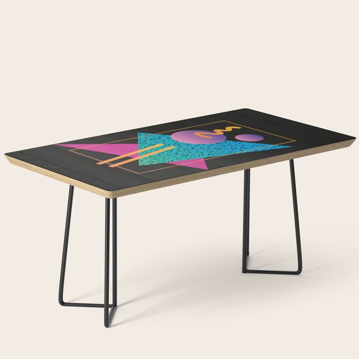 Memphis Pattern 24 - 80s / 90s Retro Coffee Table Gallery Image 1