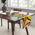 Garden Festival - Abstract Botanical Series Table Runner Gallery Image 2