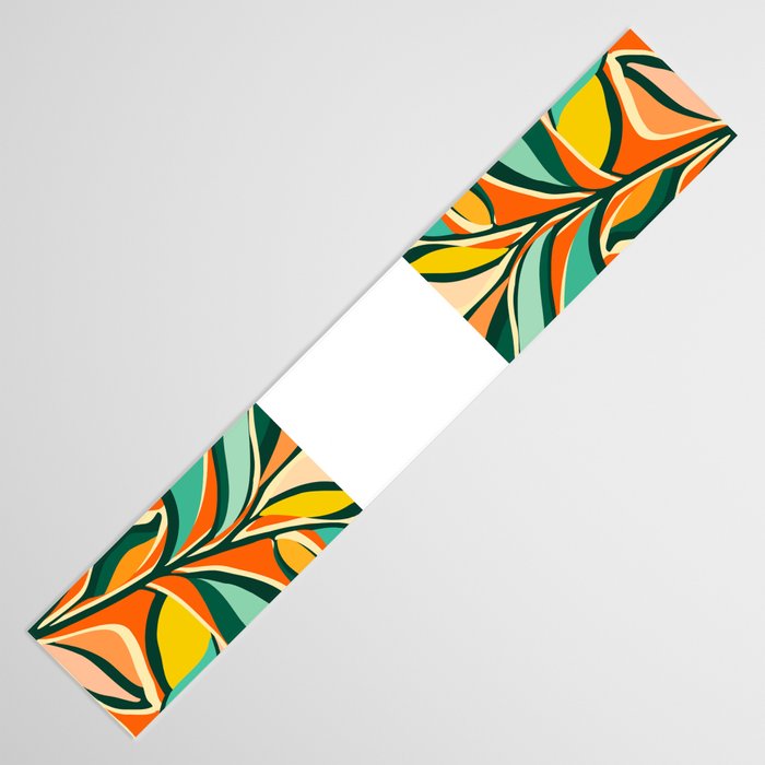 Garden Festival - Abstract Botanical Series Table Runner Gallery Image 3