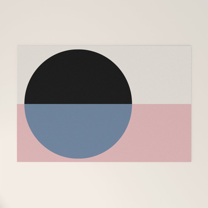 Color Block Abstract XVI Welcome Mat Gallery Image 1
