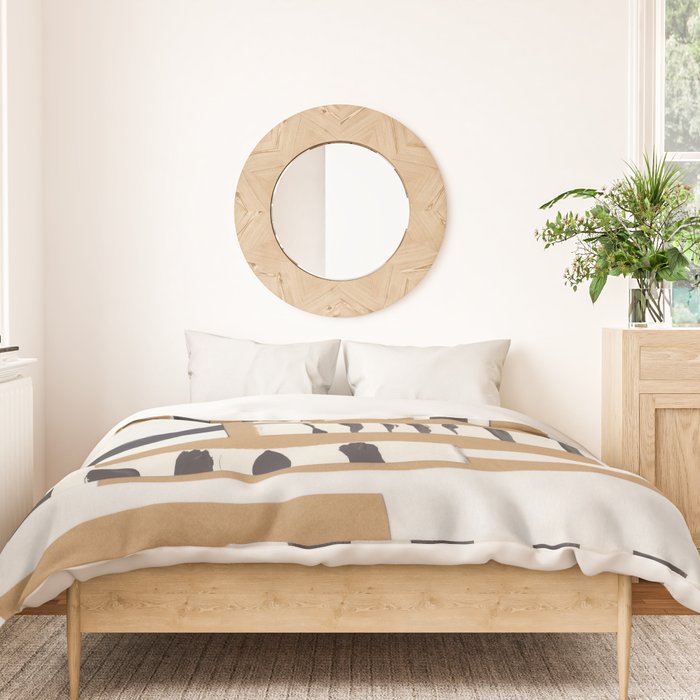 Tapestry of Lines #2 Duvet Cover Gallery Image 3