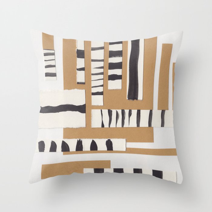 Tapestry of Lines #2 Throw Pillow Gallery Image 6