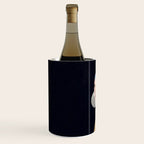 Girl with pearl earring blowing bubble gum Wine Chiller Gallery Image 2