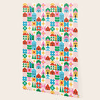 Happy Town Checks Wallpaper Gallery Image 2