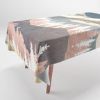 Winter Peaks Tablecloth Gallery Image 1