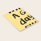 What a Good day To Fuck It. Typography Funny Saying, Phrase Quote Carefree Childlike, Handwritten Post-it Note Notebook Gallery Image 3