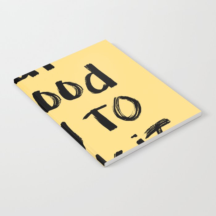 What a Good day To Fuck It. Typography Funny Saying, Phrase Quote Carefree Childlike, Handwritten Post-it Note Notebook Gallery Image 2