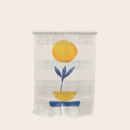 Sunny Sprout Modernist Abstract Botanic Wall Hanging Gallery Image 1