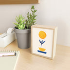 Sunny Sprout Modernist Abstract Botanic Mini Art Print Gallery Image 2