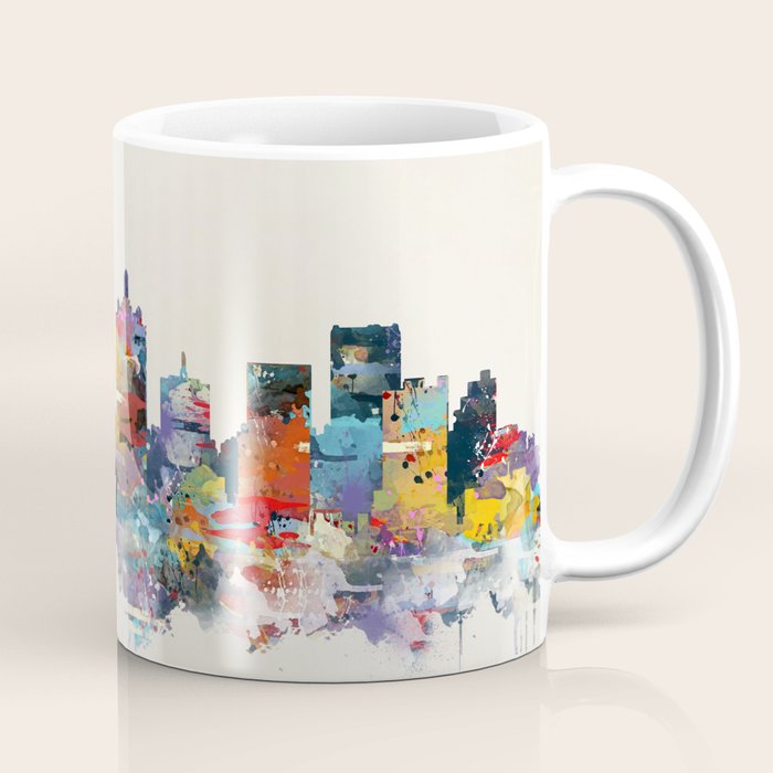 dallas texas skyline Coffee Mug Gallery Image 1