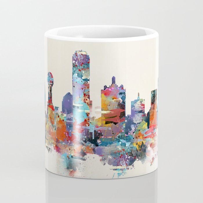 dallas texas skyline Coffee Mug Gallery Image 4