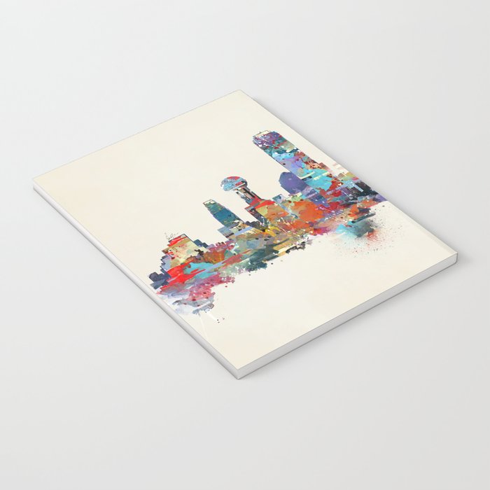 dallas texas skyline Notebook Gallery Image 3