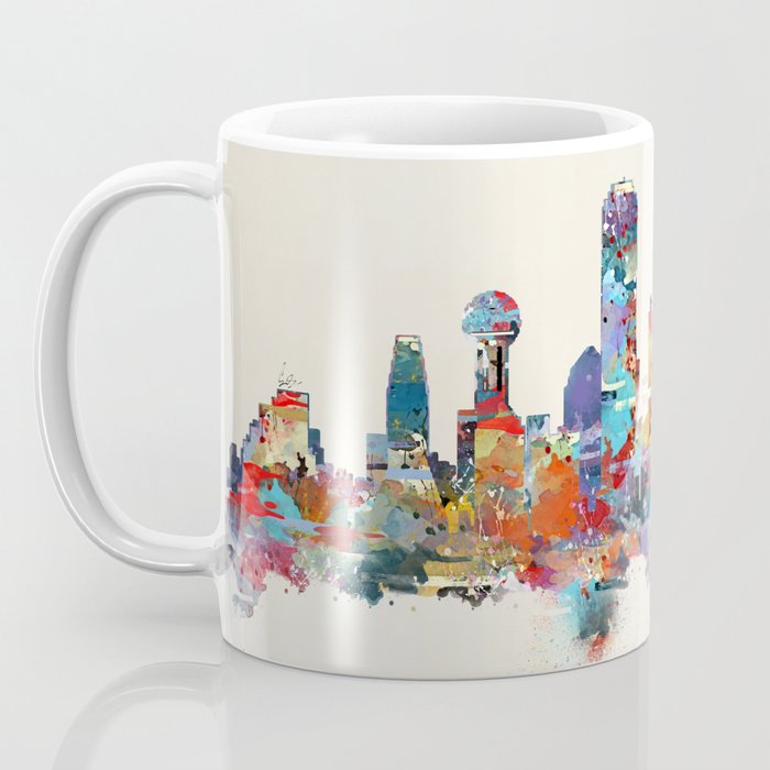 dallas texas skyline Coffee Mug Gallery Image 3