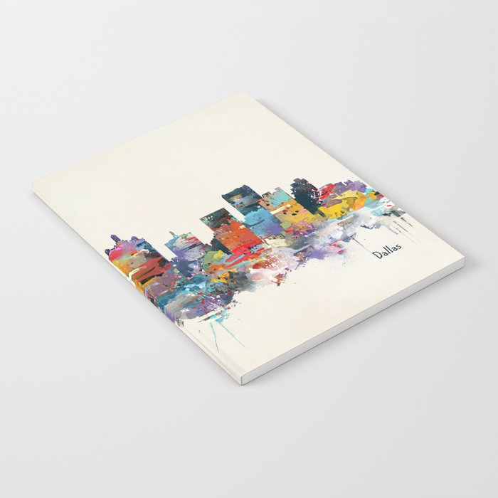 dallas texas skyline Notebook Gallery Image 2