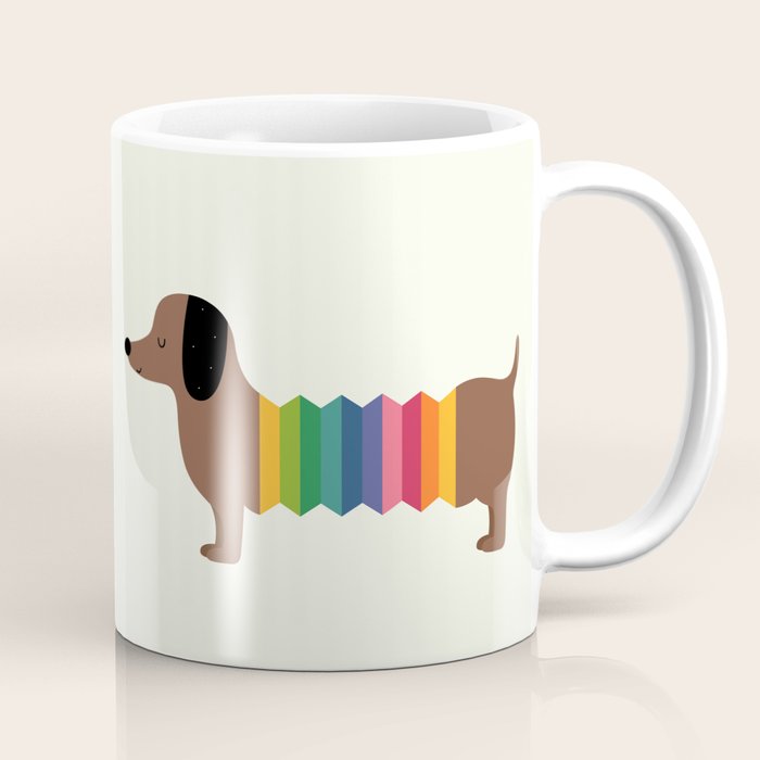 Rainbow Dooooog Coffee Mug Gallery Image 1