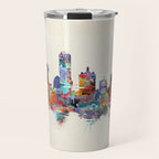 dallas texas skyline Travel Mug Gallery Image 1