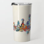 dallas texas skyline Travel Mug Gallery Image 3