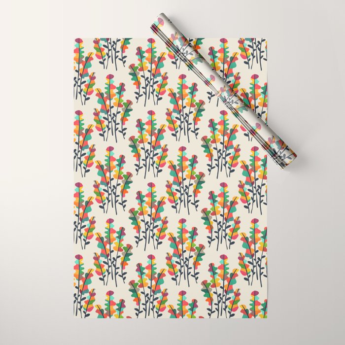 Flower from the meadow Wrapping Paper Gallery Image 1