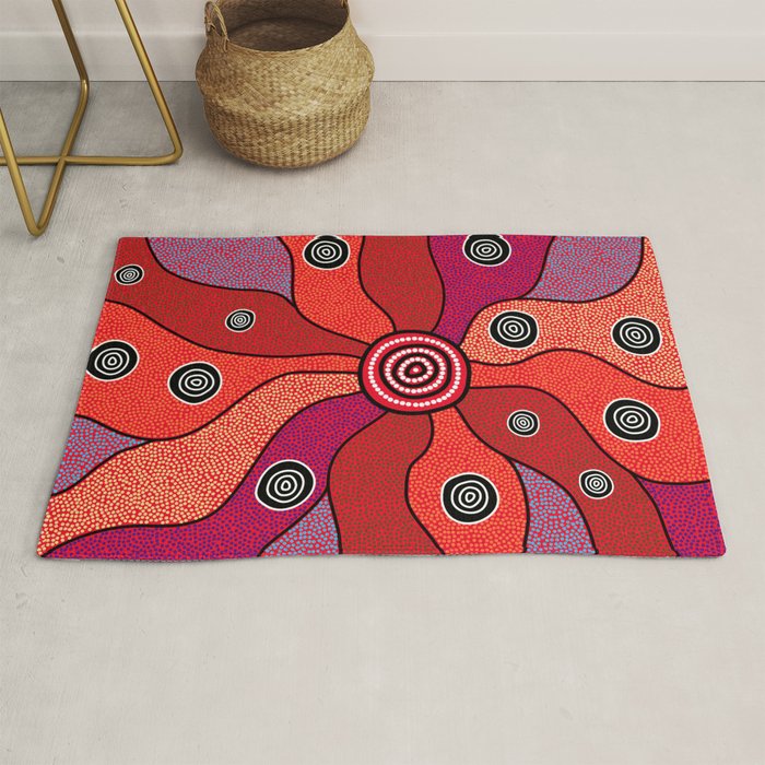 Authentic Aboriginal Art - Central Lands Rug Gallery Image 1