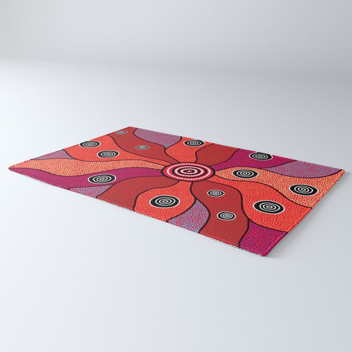 Authentic Aboriginal Art - Central Lands Rug Gallery Image 3