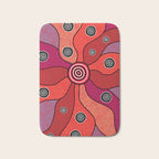 Authentic Aboriginal Art - Central Lands Bath Mat Gallery Image 1