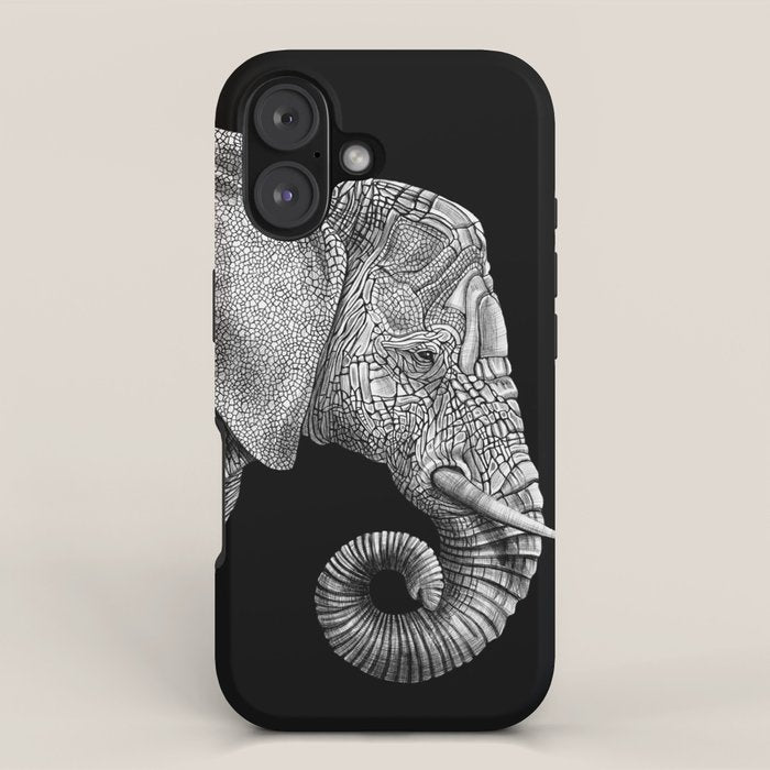 Elephant 2 iPhone Case Gallery Image 1