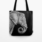 Elephant 2 Tote Bag Gallery Image 1