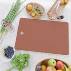 Terracotta Red Solid Color Cutting Board Gallery Image 2