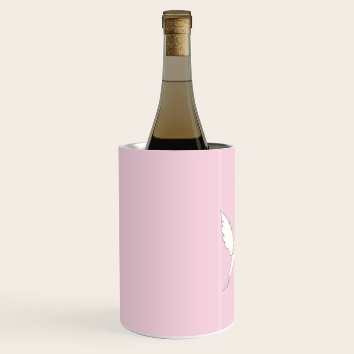 Two Swallows Line Art Wine Chiller Gallery Image 2