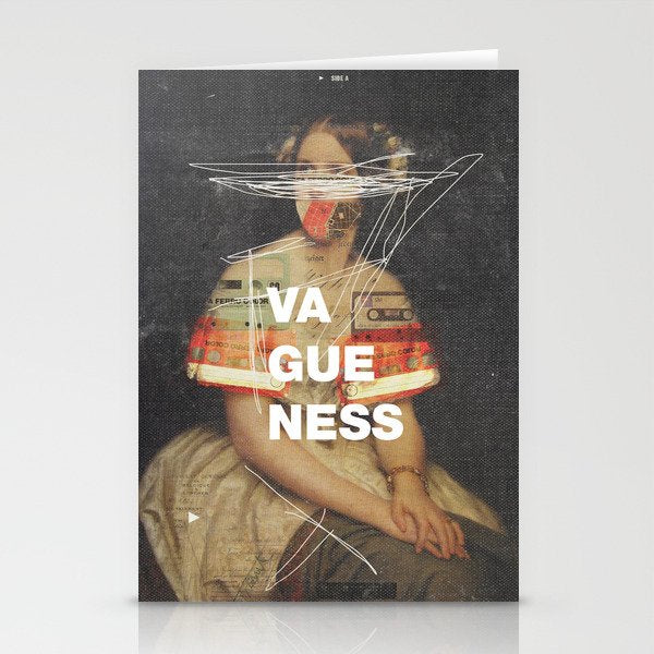 Vagueness Stationery Card Gallery Image 1