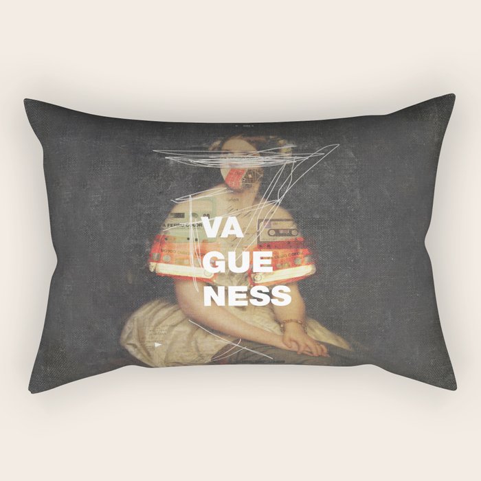 Vagueness Rectangular Pillow Gallery Image 1
