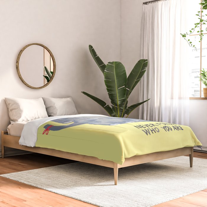 Elephant never forgets Comforter Gallery Image 2