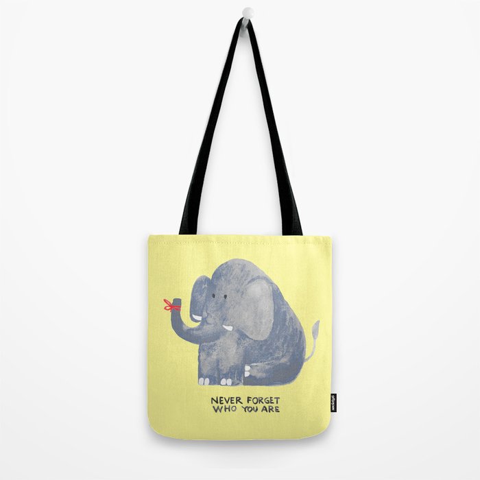 Elephant never forgets Tote Bag Gallery Image 2