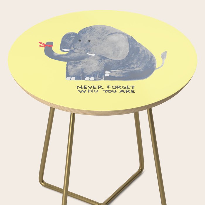 Elephant never forgets Side Table Gallery Image 2