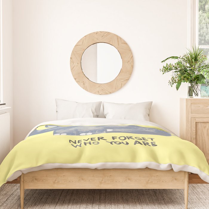 Elephant never forgets Duvet Cover Gallery Image 3