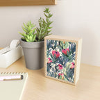 Painted Protea Pattern Mini Art Print Gallery Image 2