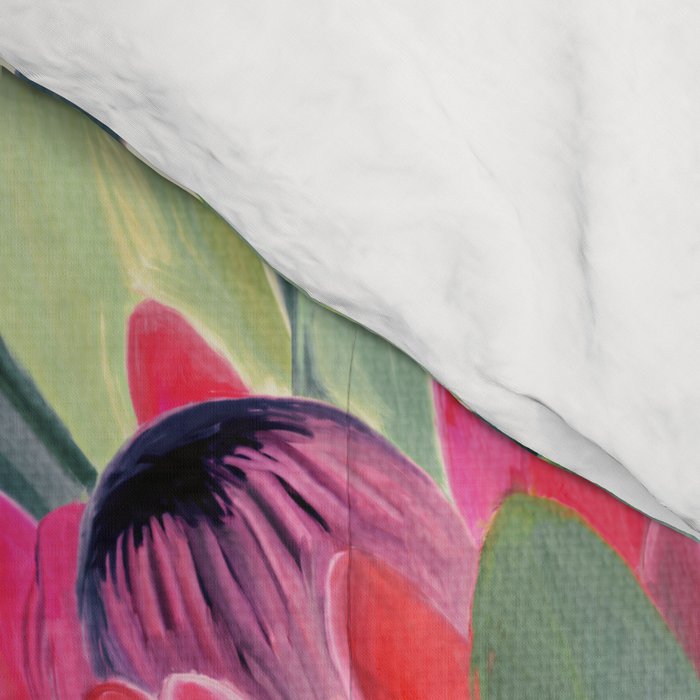 Painted Protea Pattern Comforter Gallery Image 4