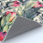 Painted Protea Pattern Rug Gallery Image 4