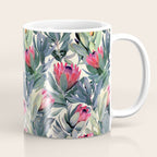 Painted Protea Pattern Coffee Mug Gallery Image 1