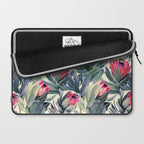 Painted Protea Pattern Laptop Sleeve Gallery Image 2