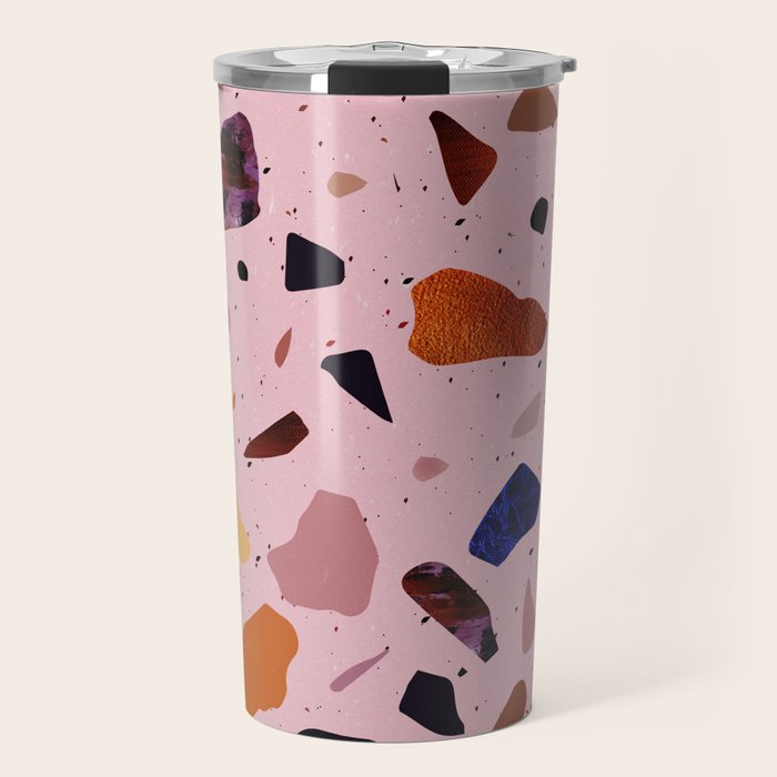 Terrazzo Rosé Travel Mug Gallery Image 1