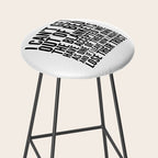 I CAN'T GET OUT OF BED THE BLANKETS HAVE ACCEPTED ME AS ONE OF THEIR OWN Stool Gallery Image 2