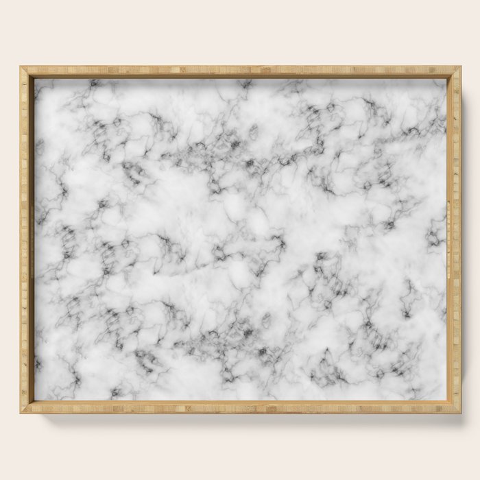 Real Marble Serving Tray Gallery Image 1