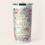 Little & Fierce Travel Mug Gallery Image 1