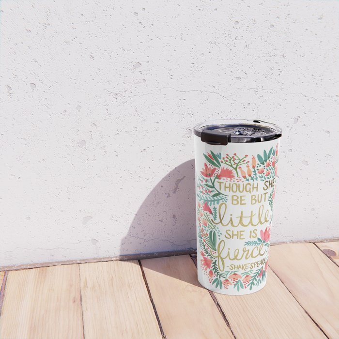 Little & Fierce Travel Mug Gallery Image 4
