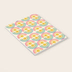 Smiley Rainbow Print Notebook Gallery Image 3
