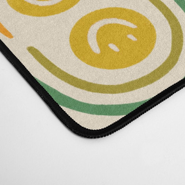 Smiley Rainbow Print Desk Mat Gallery Image 4