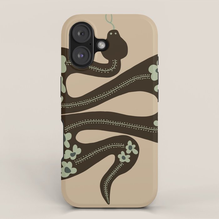 wild and free green anaconda  iPhone Case Gallery Image 1