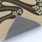 wild and free green anaconda  Rug Gallery Image 4
